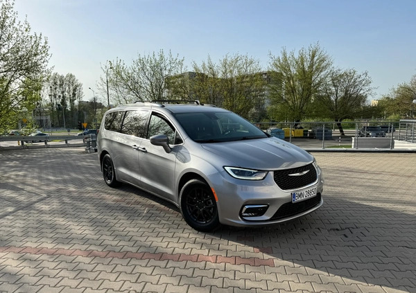 Chrysler Pacifica cena 142900 przebieg: 91500, rok produkcji 2021 z Białystok małe 46